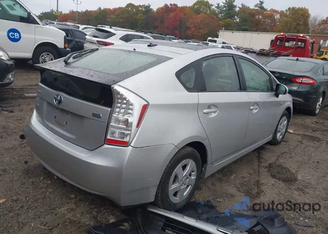 2010 Toyota Prius Iv from USA, damaged, VIN JTDKN3DUXA5128632